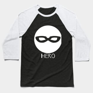 White Mask - Hero Baseball T-Shirt